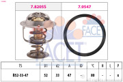 7.8205 Termostat, chladivo Made in Italy - OE Equivalent FACET