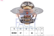 7.8209S Termostat, chladivo Made in Italy - OE Equivalent FACET