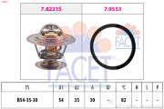 7.8221 Termostat, chladivo Made in Italy - OE Equivalent FACET