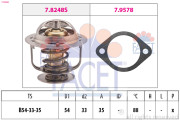 7.8248 Termostat, chladivo Made in Italy - OE Equivalent FACET