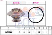 7.8254 Termostat, chladivo Made in Italy - OE Equivalent FACET