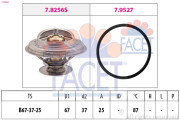 7.8256 Termostat, chladivo Made in Italy - OE Equivalent FACET