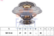 7.8258S Termostat, chladivo Made in Italy - OE Equivalent FACET