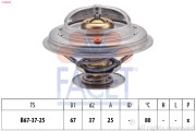 7.8259S Termostat, chladivo Made in Italy - OE Equivalent FACET