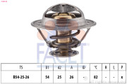 7.8314S Termostat, chladivo Made in Italy - OE Equivalent FACET