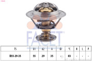 7.8323S Termostat, chladivo Made in Italy - OE Equivalent FACET