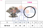 7.8333 Termostat, chladivo Made in Italy - OE Equivalent FACET