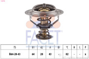 7.8379S Termostat, chladivo Made in Italy - OE Equivalent FACET