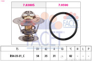 7.8380 Termostat, chladivo Made in Italy - OE Equivalent FACET