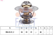 7.8380S Termostat, chladivo Made in Italy - OE Equivalent FACET