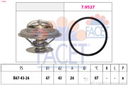 7.8385 Termostat, chladivo Made in Italy - OE Equivalent FACET