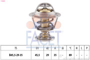 7.8389S Termostat, chladivo Made in Italy - OE Equivalent FACET