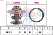 7.8394 Termostat, chladivo Made in Italy - OE Equivalent FACET