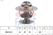 7.8394S Termostat, chladivo Made in Italy - OE Equivalent FACET