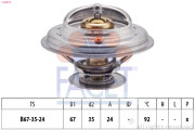 7.8401S Termostat, chladivo Made in Italy - OE Equivalent FACET