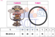 7.8403 Termostat, chladivo Made in Italy - OE Equivalent FACET