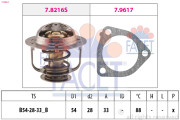 7.8453 Termostat, chladivo Made in Italy - OE Equivalent FACET