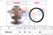 7.8483 Termostat, chladivo Made in Italy - OE Equivalent FACET