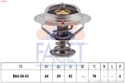 7.8491S Termostat, chladivo Made in Italy - OE Equivalent FACET