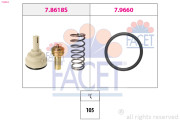 7.8618 Termostat, chladivo Made in Italy - OE Equivalent FACET