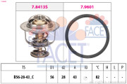 7.8640 Termostat, chladivo Made in Italy - OE Equivalent FACET