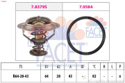 7.8649 Termostat, chladivo Made in Italy - OE Equivalent FACET