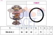 7.8650 Termostat, chladivo Made in Italy - OE Equivalent FACET