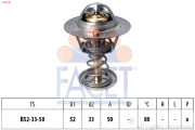 7.8674S Termostat, chladivo Made in Italy - OE Equivalent FACET