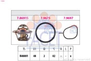 7.8692 Termostat, chladivo Made in Italy - OE Equivalent FACET
