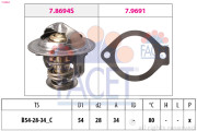 7.8694 Termostat, chladivo Made in Italy - OE Equivalent FACET