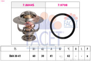 7.8844 Termostat, chladivo Made in Italy - OE Equivalent FACET