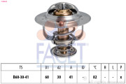 7.8844S Termostat, chladivo Made in Italy - OE Equivalent FACET