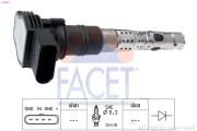 9.6325 Zapalovací cívka Made in Italy - OE Equivalent FACET