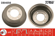 DB4056 Brzdový buben TRW