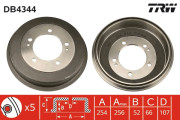 DB4344 Brzdový buben TRW
