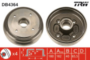 DB4364 Brzdový buben TRW