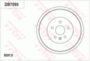 DB7095 Brzdový buben TRW