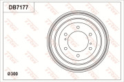 DB7177 Brzdový buben TRW