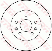 DF1515 Brzdový kotouč TRW