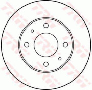 DF2798 Brzdový kotouč TRW