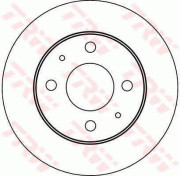 DF4096 Brzdový kotouč TRW