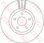 DF4313 Brzdový kotouč TRW