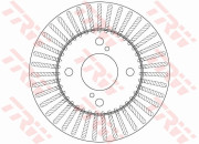 DF6227 Brzdový kotouč TRW