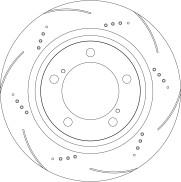DF8372SR Brzdový kotouč SPS TRW