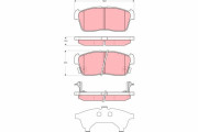 GDB3351 Sada brzdových destiček, kotoučová brzda TRW