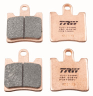 MCB706SV Sada brzdových destiček, kotoučová brzda Sinter Street TRW