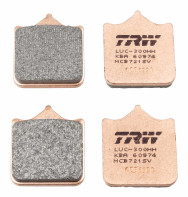 MCB721SV Sada brzdových destiček, kotoučová brzda Sinter Street TRW