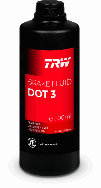 PFB350 TRW Brzdová kapalina DOT3 - 500ML - PFB350 TRW