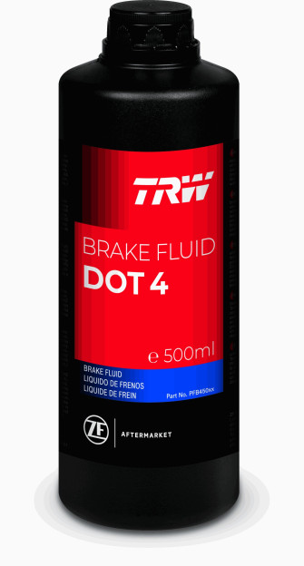 PFB450 TRW Brzdová kapalina DOT 4 - 500 ml - PFB450 TRW