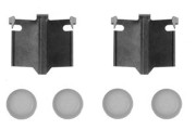PFK263 Sada příslušenství, obložení kotoučové brzdy TRW